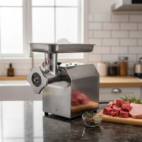 Picadora Carne Eléctrica 2hp 300kg/h Acero Inox Behmont