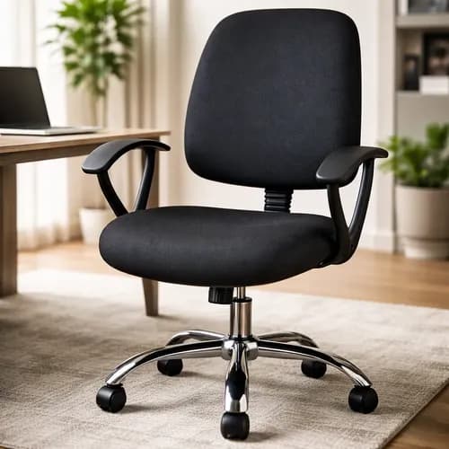 Silla Fija Orebro Negro Behmont Profesional Negro