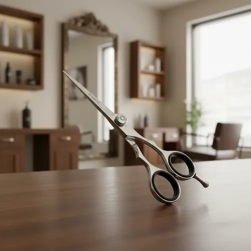 Tijera De Corte Peluquería 6.5 Pulgadas Acero Inox Behmont Plateado