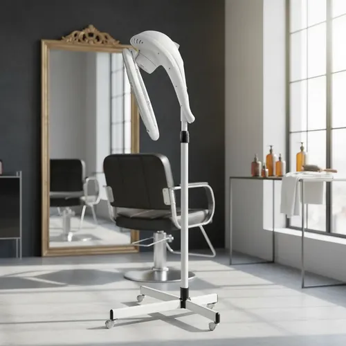 Climazón Giratorio Profesional 360° Para Peluquería Blanco